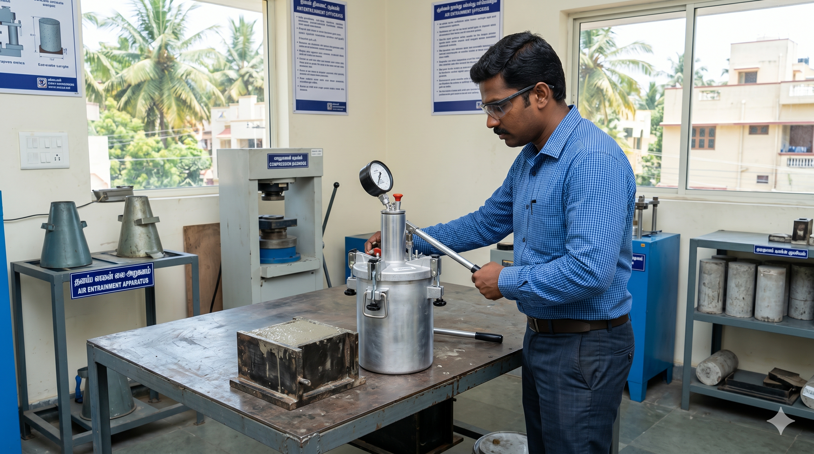 Air Entrainment Test Apparatus